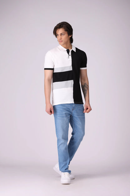 Color Block Pique Polo Men Polo COUGAR (S V-1 2025)