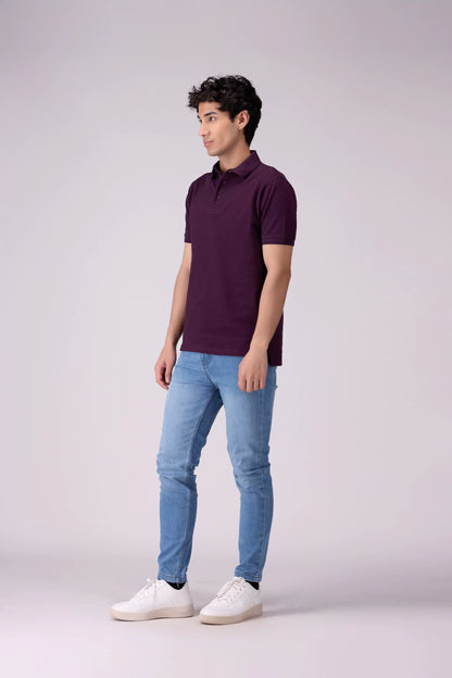 Popcorn Knit Polo Men Polo COUGAR (S V-1 2025)