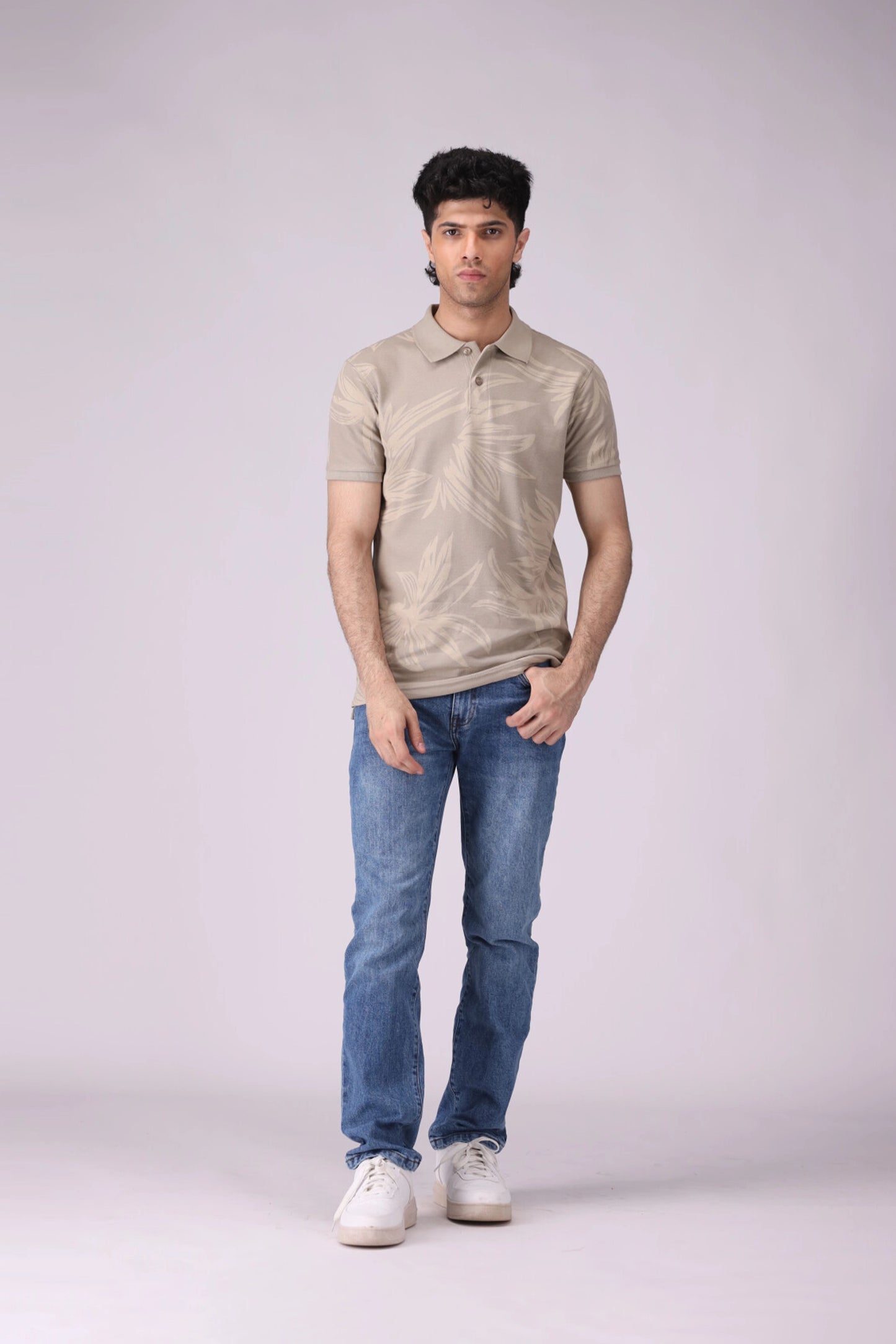 Printed Polo Men Polo COUGAR (S V-1 2025)