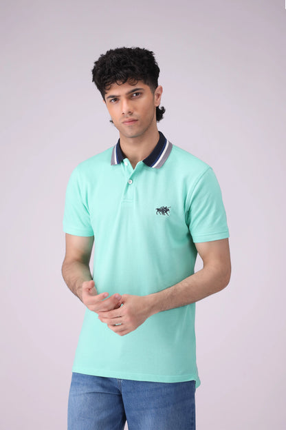 Pique Embroidered Polo Men Polo COUGAR (S V-1 2025) S Green Men