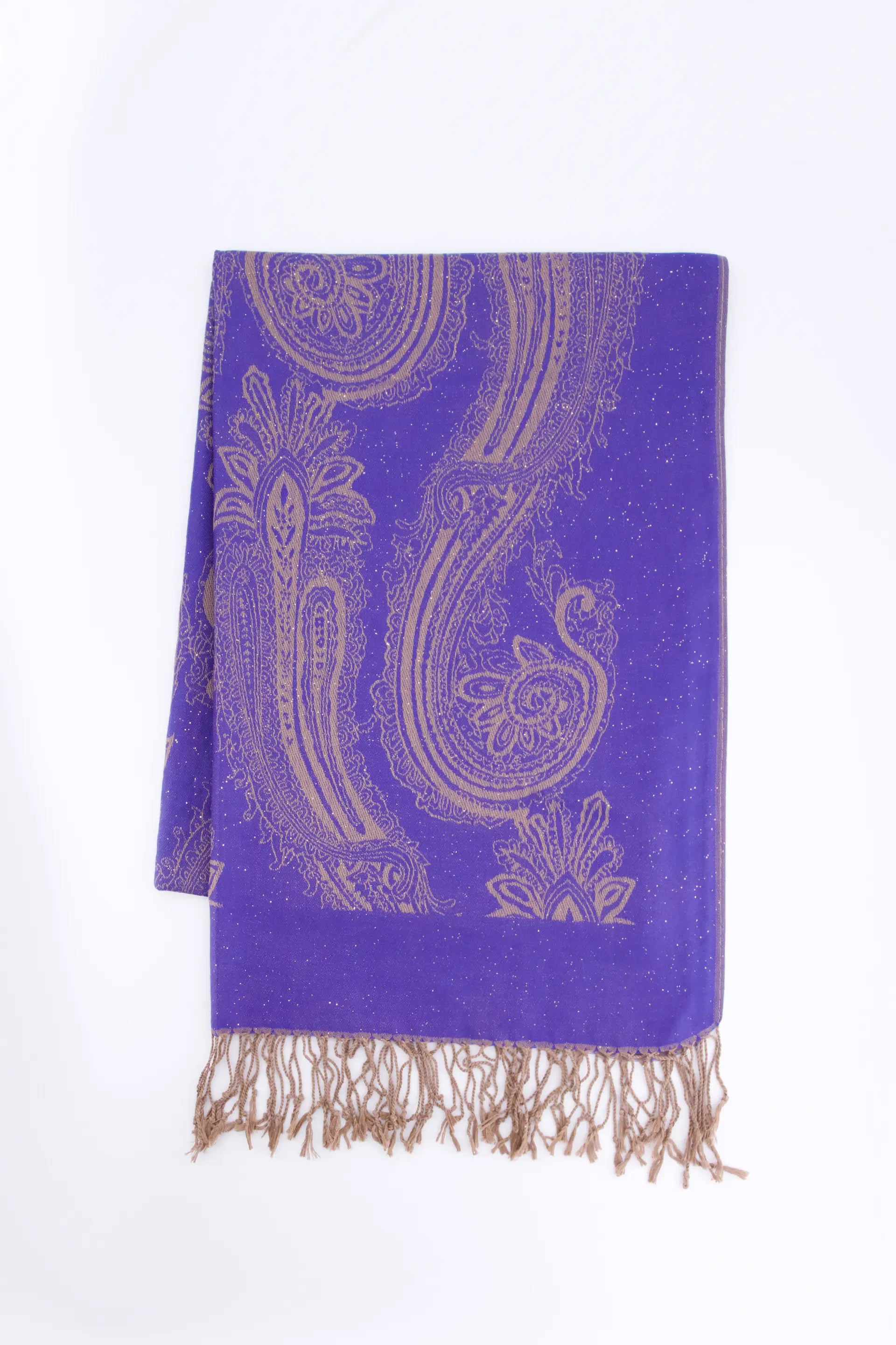 Shinning Jacquard Scarf Women Scarves Winter 2024 Knit Story COUGAR C ( Winter 2024) FSZ Royal Blue