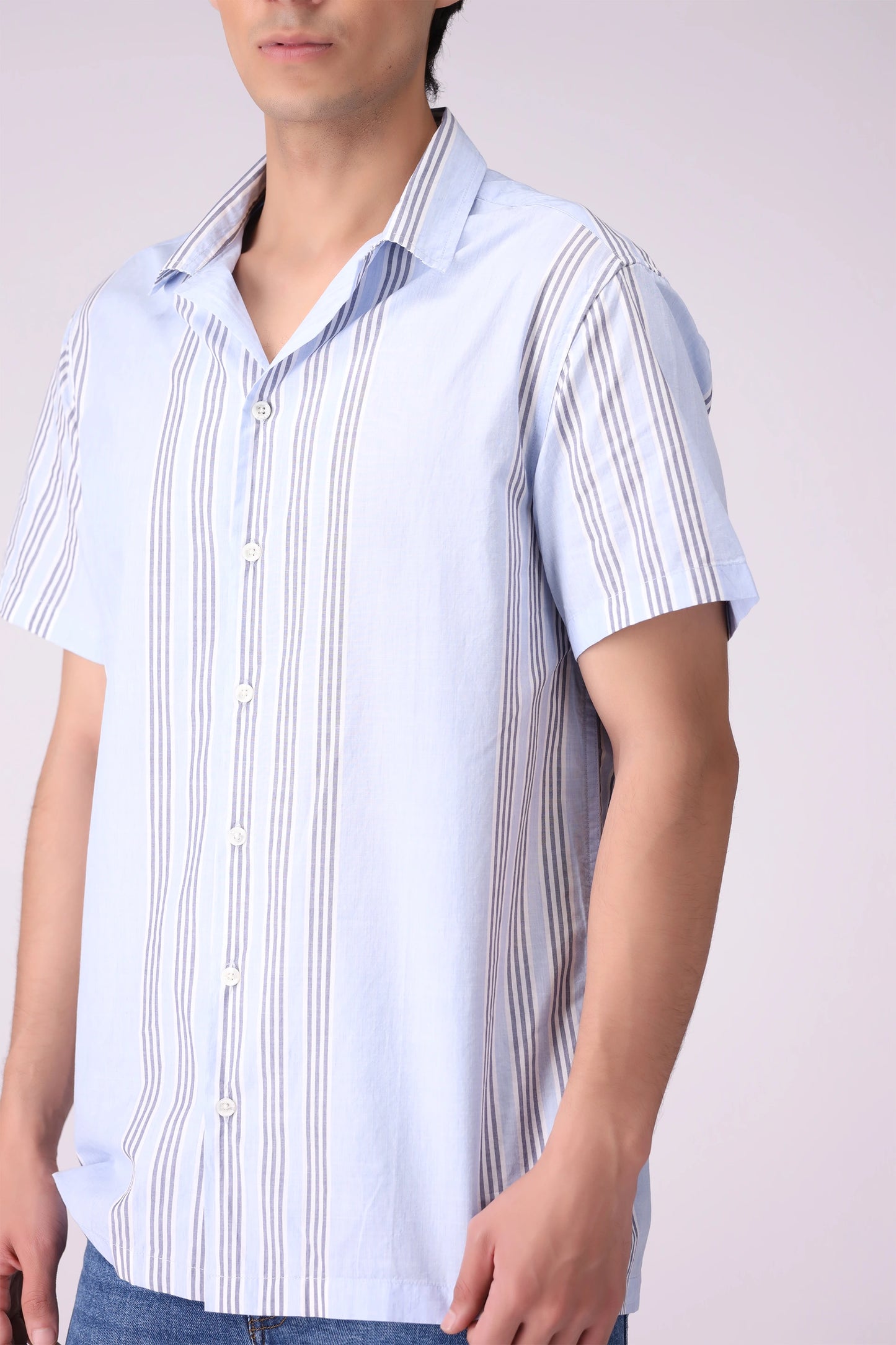 Regular Fit Striped Shirt Men Shirt COUGAR (S V-1 2025)