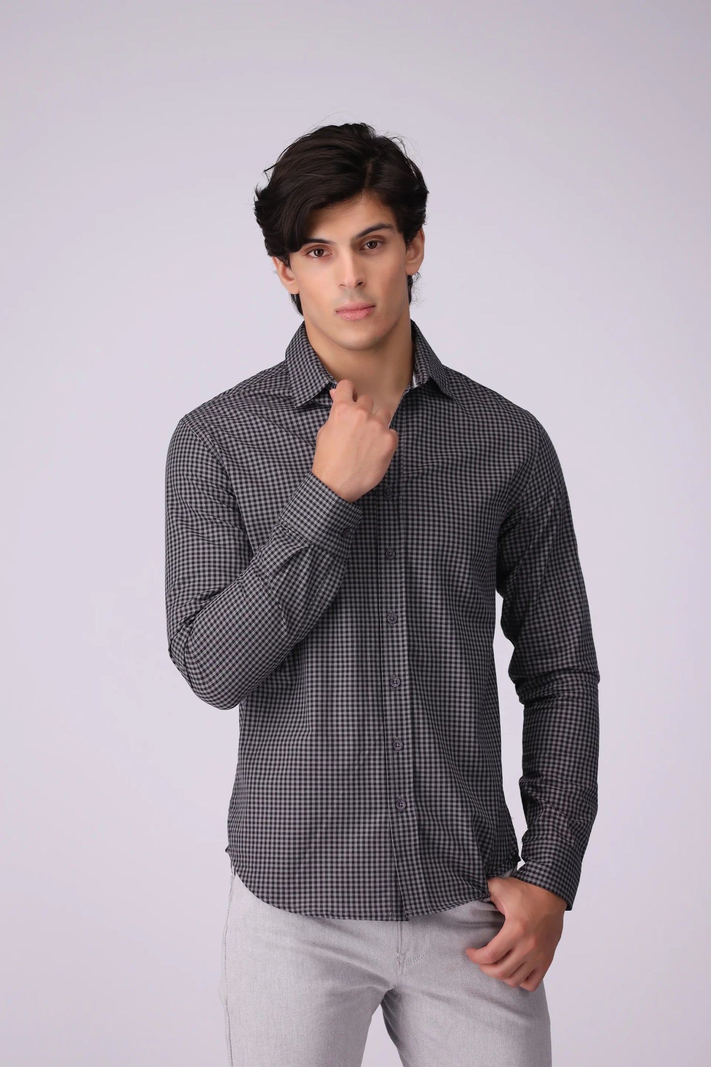 Graph Check Casual Shirt