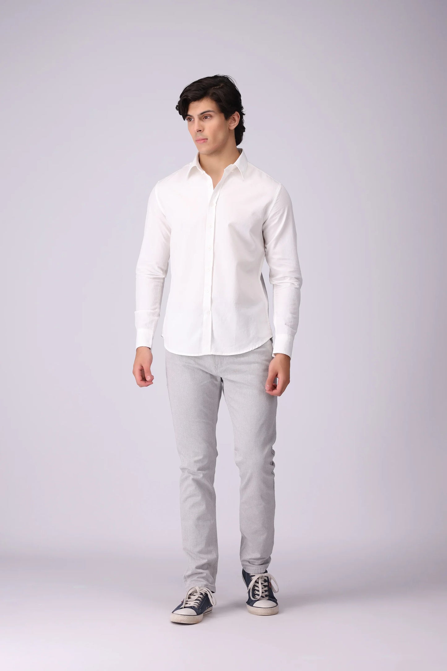 Regular Fit Button Down Casual Shirt