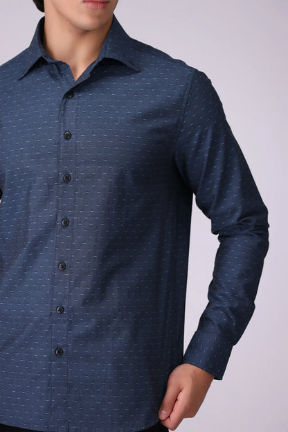 Dobby Regular Fit Casual Shirt