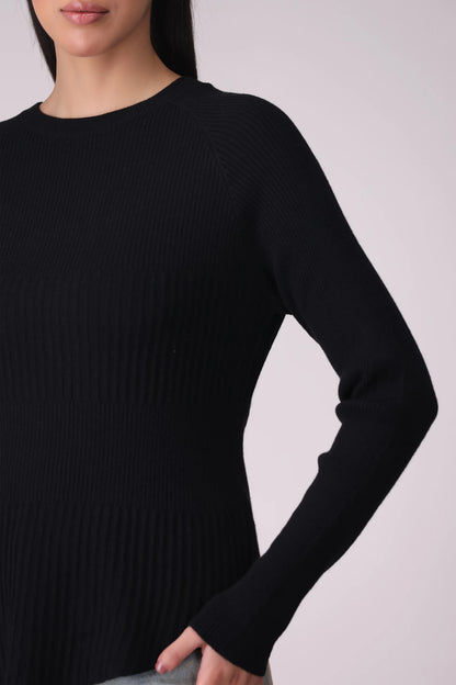 Knitted Raglan Sweater