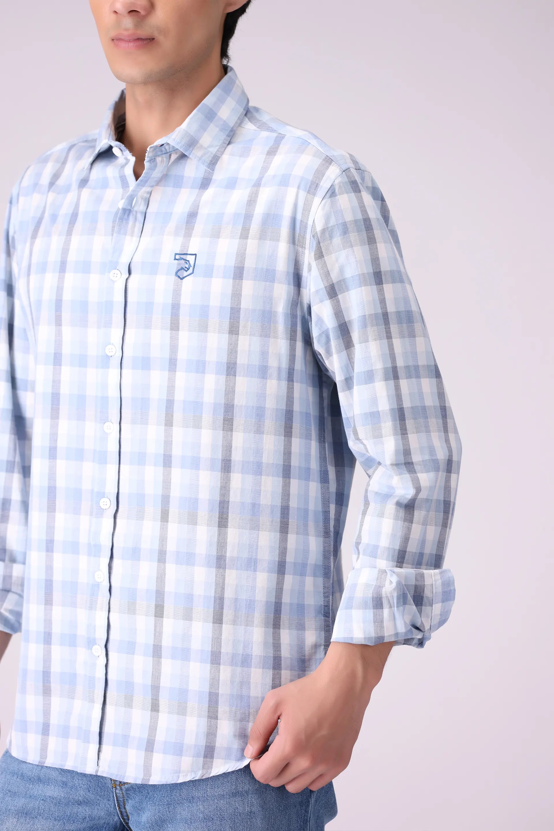 Regular Fit Check Shirt Men Shirt COUGAR (S V-1 2025)