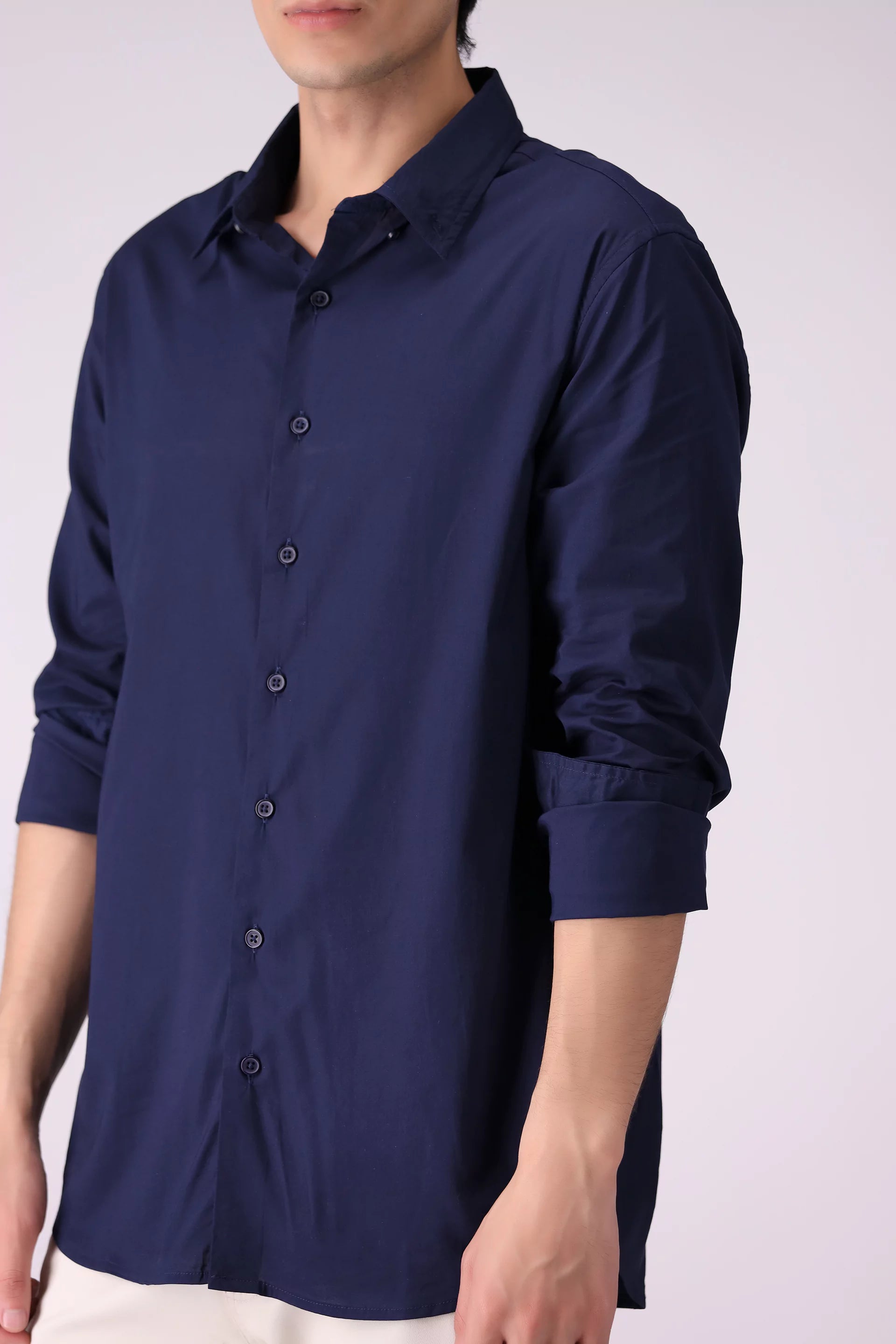 Basic Button-Down Shirt Men Shirt COUGAR (S V-1 2025)