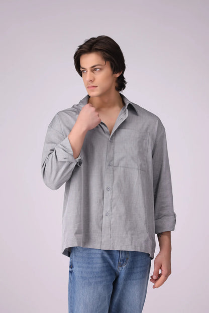 Box Fit Shirt Men Shirt COUGAR (S V-1 2025)