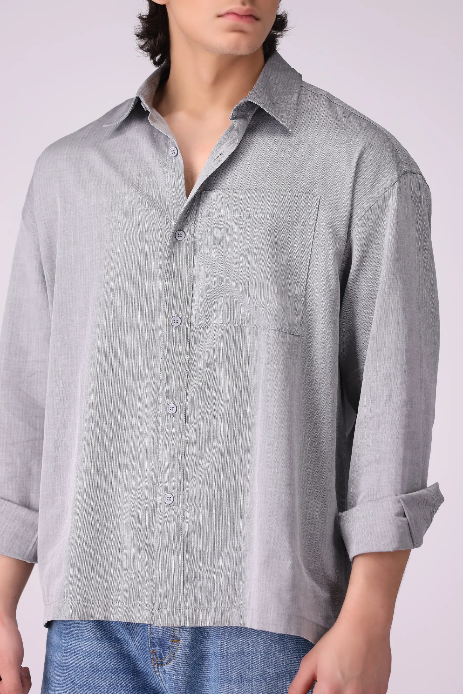 Box Fit Shirt Men Shirt COUGAR (S V-1 2025)