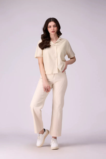 Resort Collar Shirt Women Shirt COUGAR (S V-1 2025)