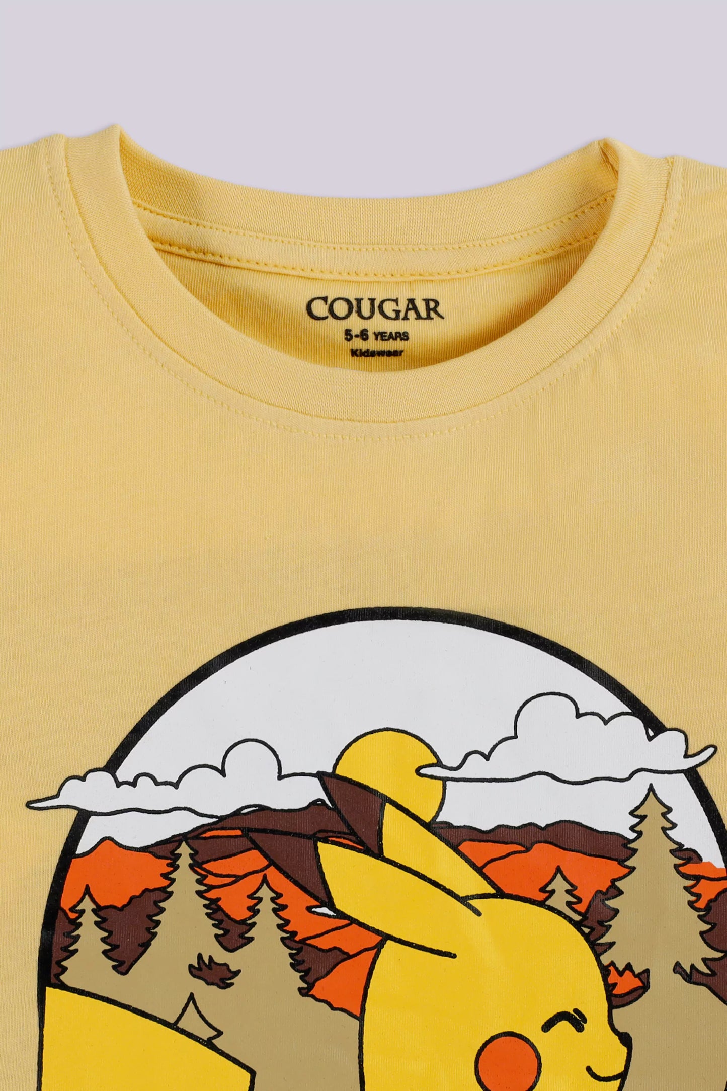 Character Graphic T-Shirt Boy Tee COUGAR (S V-1 2025)