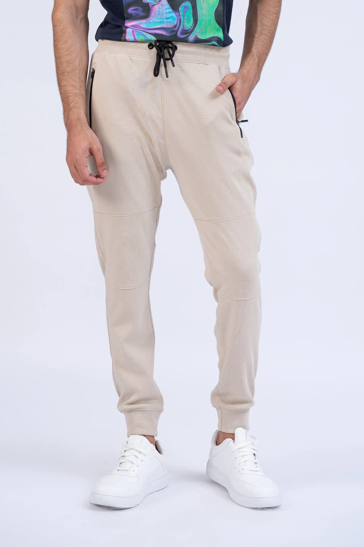 Slim Fit Interlock Jogger Pants - Cougar Clothing