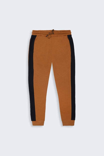 Contrast Panel Slim Fit Jogger Pants - Cougar Clothing