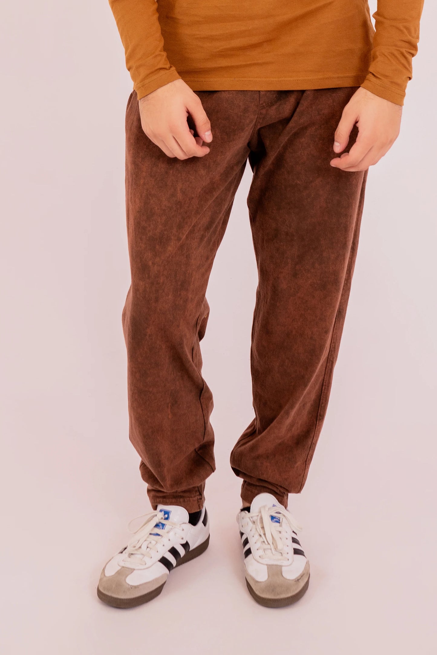 Garment-Dyed Relaxed Fit Trousers Men Trouser Fall 2024 COUGAR- (Men Fall 2024)