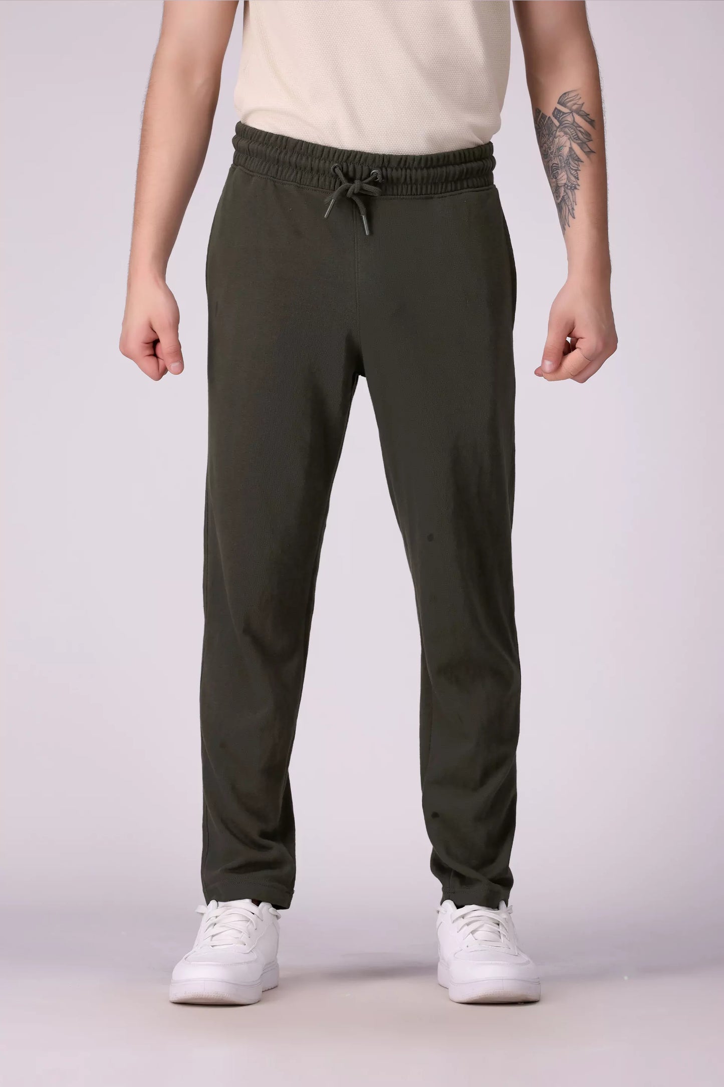 Comfort Fit Jogger Pants Men Trouser COUGAR (S V-1 2025) S Olive Men