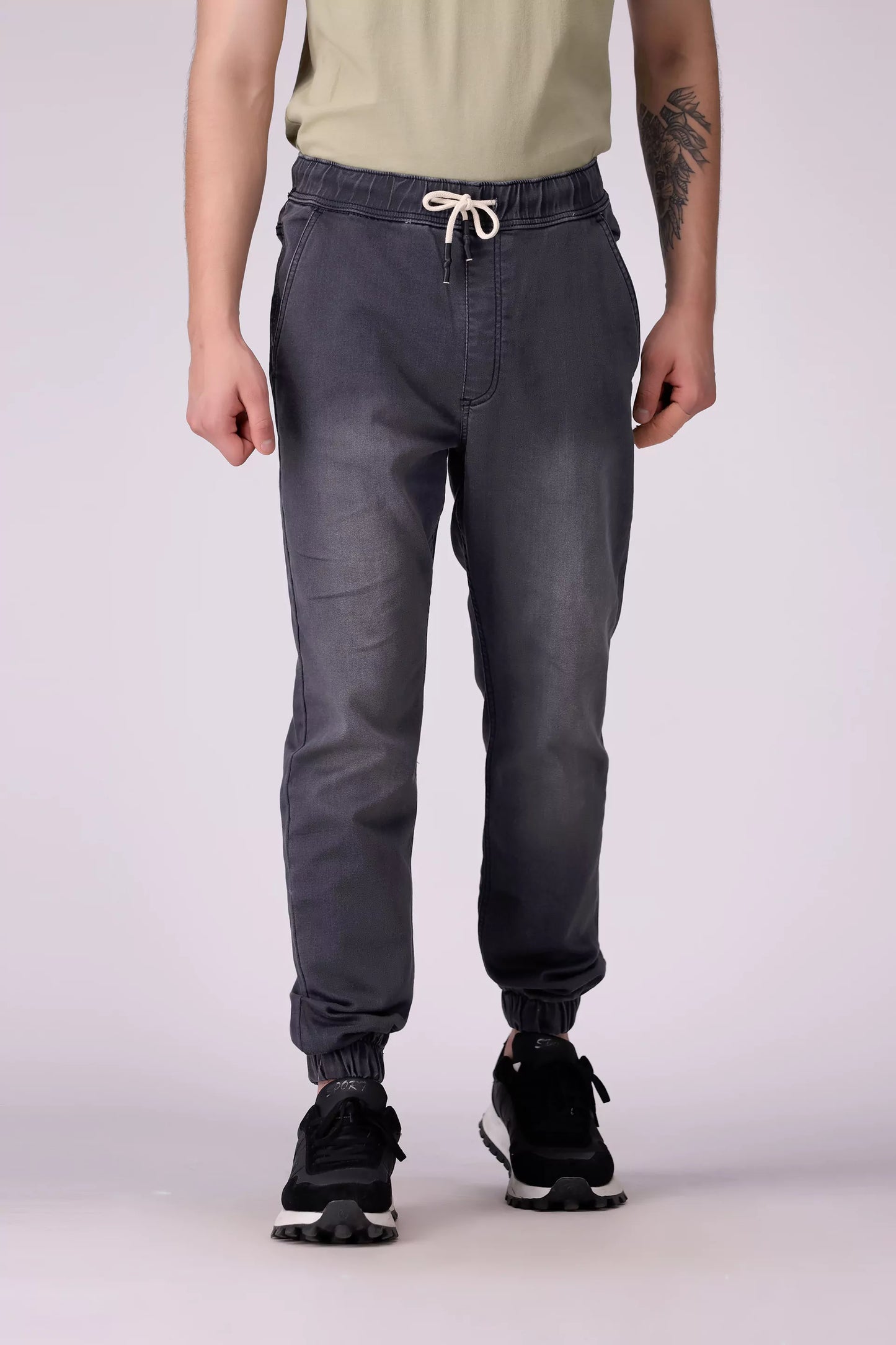 Jogger Fit Jogger Pants Men Trouser COUGAR (S V-1 2025) M Charcoal Men