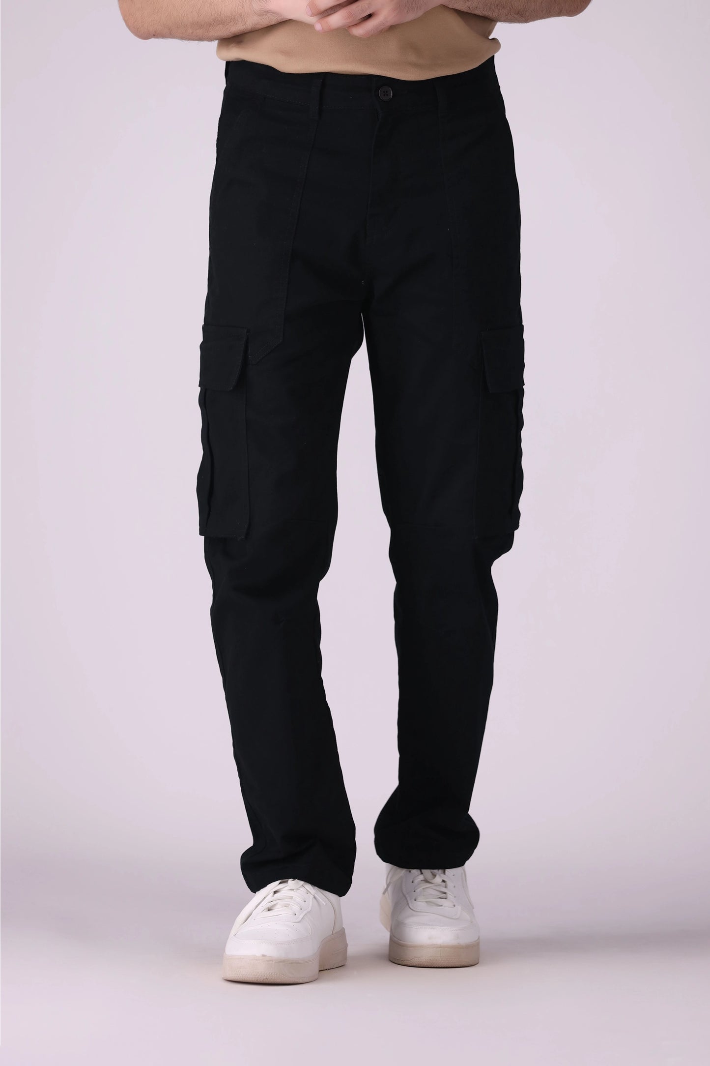 Straight Fit Trousers Men Trouser COUGAR (S V-1 2025) 30 Black Men