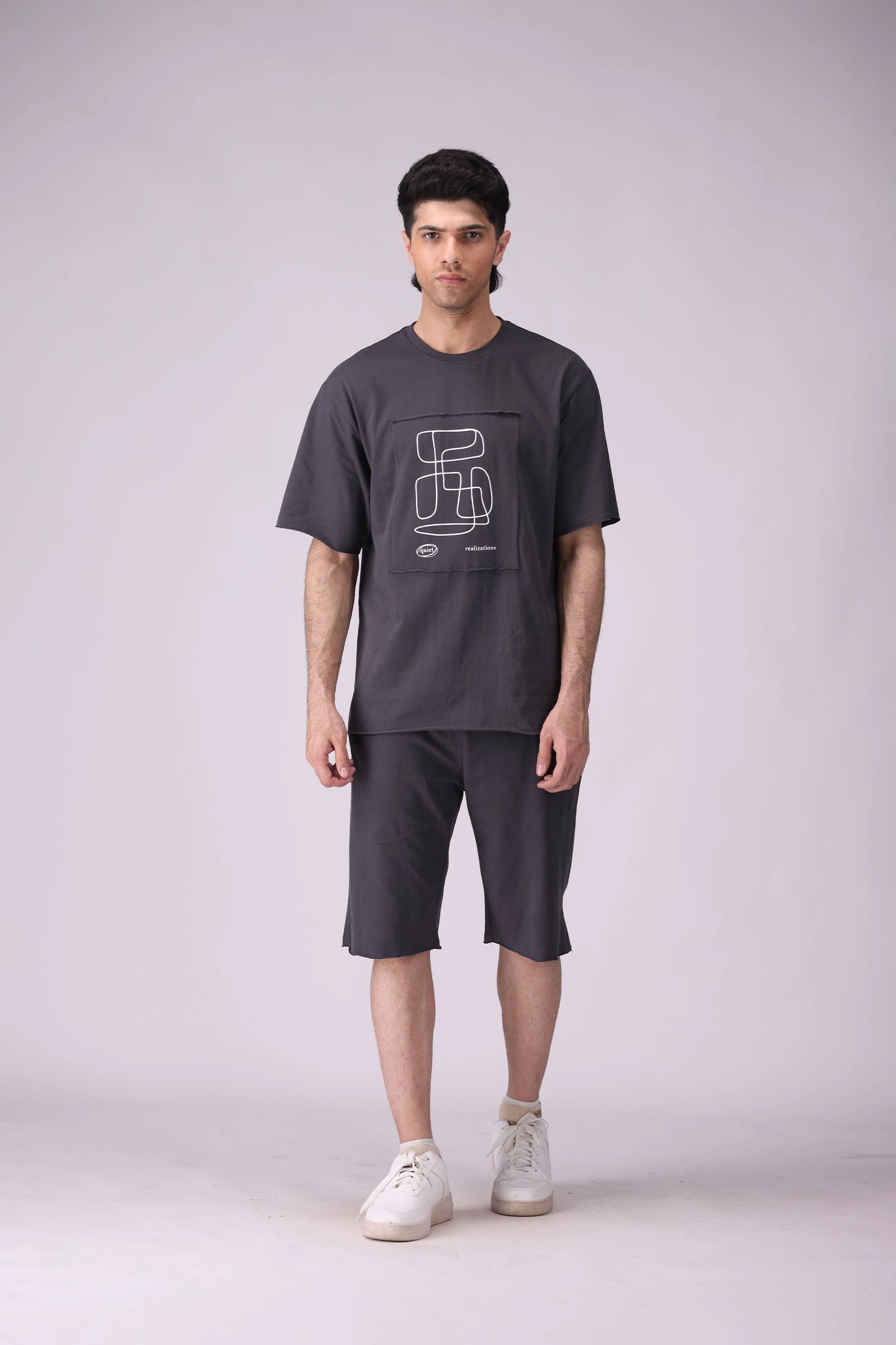 Relaxed Fit Graphic T-Shirt Men Tee COUGAR (S V-1 2025)