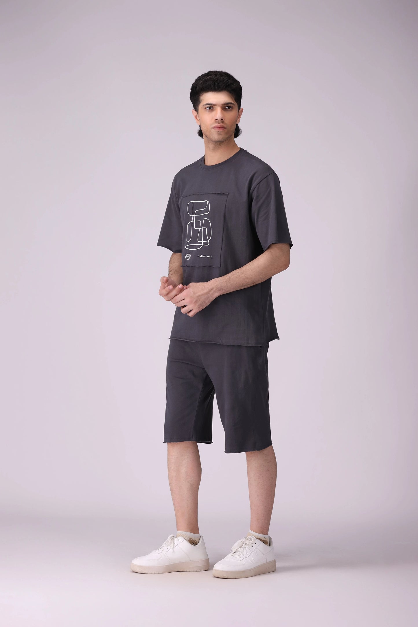 Relaxed Fit Graphic T-Shirt Men Tee COUGAR (S V-1 2025)