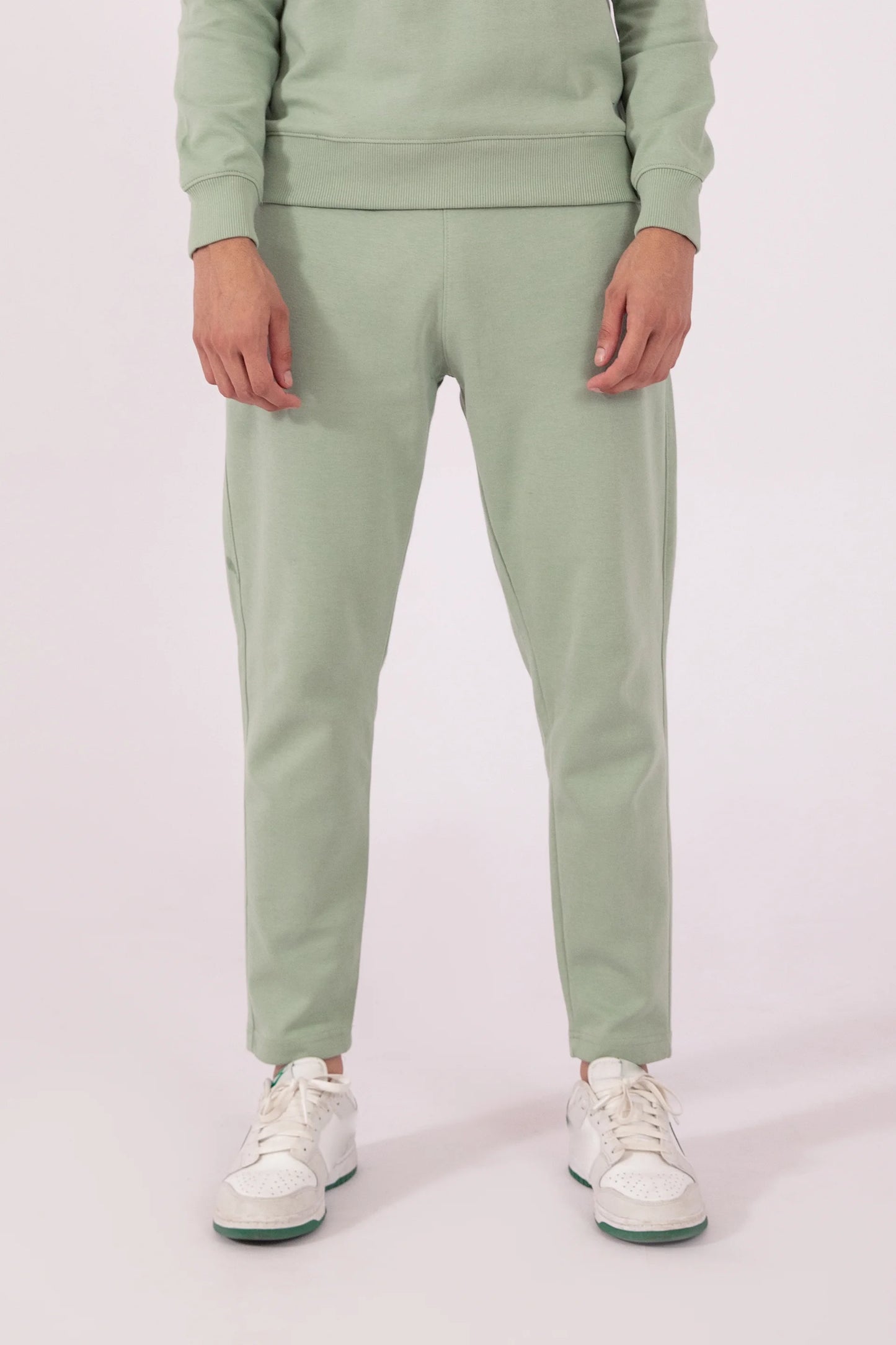 Relax Fit Trousers Men Trouser Winter 2024 Knit Story COUGAR- (Men Winter 2024) S Pistachio 