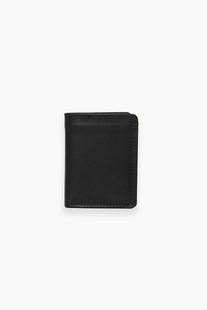 Basic Wallet With Top Stitches Men Wallet Summer Fall-2024 COUGAR C (Fall 2024) FSZ Black 