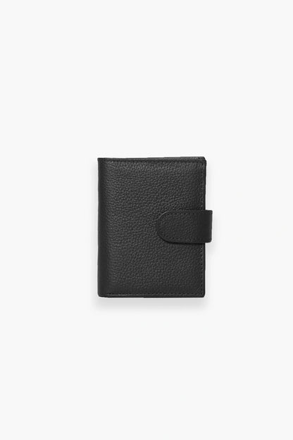 Snap Closure Wallet Men Wallet Summer Fall-2024 COUGAR C (Fall 2024) FSZ Black 