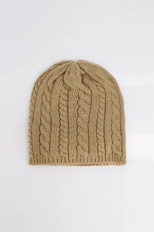 Cable Knit Beanie Beanie Winter 2024 COUGAR C (Winter 2024)