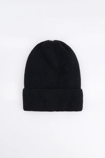 Turn-up Knit Beanie Beanie Winter 2024 COUGAR C (Winter 2024) FSZ Black