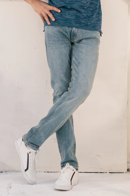 Light Blue Slim Fit Jeans