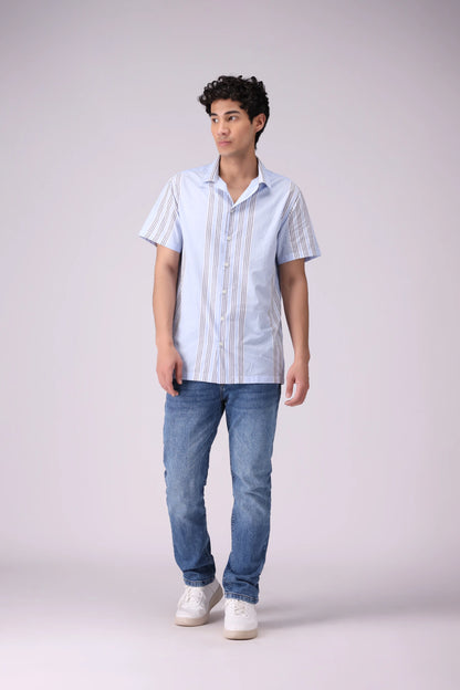 Regular Fit Striped Shirt Men Shirt COUGAR (S V-1 2025)