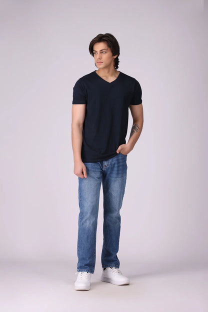 V-Neck T-Shirt Men Tee COUGAR (S V-1 2025)