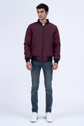 maroon-contrast-rib-parachute-jacket-men-jacket-winter-2023-sporifall-cougar-m-maroon-