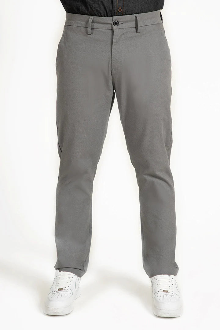 Shop Now Grey Slim Fit Chino Pants Online from Cougar
